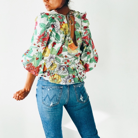 SOLD NWT Anthropologie’s Love the Label Regan top - Picture 3 of 8